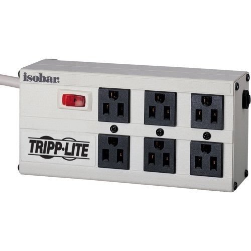 TRPISOBAR6 - Tripp Lite Isobar 6 Outlet 120V Surge Suppressor