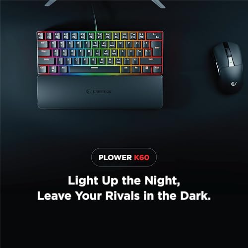 Teclado Gamer K60 Mecánico USB QWERTY 60% miniatura 4