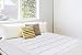 Dormire Overfilled Queen Sized Mattress Pad - Ultra Soft Micro Plush with Fleece