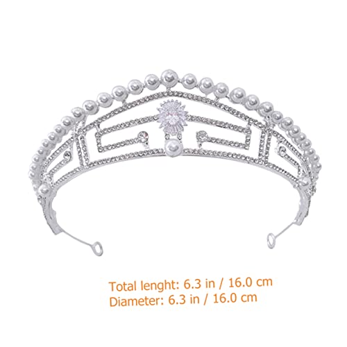 Tiara de boda para novia que soluciona la falta de brillo en accesorios de pelo 6