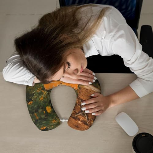 Almohada de viaje espuma viscoelástica tamaño único miniatura 7