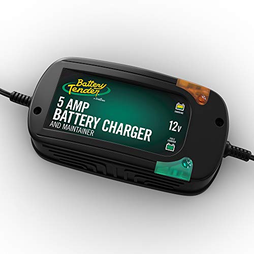 Battery Tender (022-0186G-Dl-Wh) 12V 5 Amp Battery Charger - Black/Green #TOP2