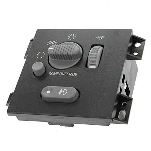 TRQ Headlight Switch Compatible with 1999-2005 Chevrolet Blazer 1998-2004 S10 GMC Sonoma 1999-2004 Oldsmobile Bravada