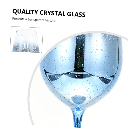 Unomor Transparent Goblet Glass Recyclable Stemmed Wine Cups Elegant Wine Goblet for Parties Events Glassware for Celebrations