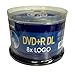 DVD+R DL Double Layer Logo 8X 8.5GB 240min Video – LSK Media Logo Top, 50 Pack in Spindle | Blank DVDs for Burning Video | DVD Discs Blank | Recordable DVDs