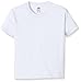 Fruit of the Loom Jungen T-Shirt, Weiß, 7-8 Jahre (128)