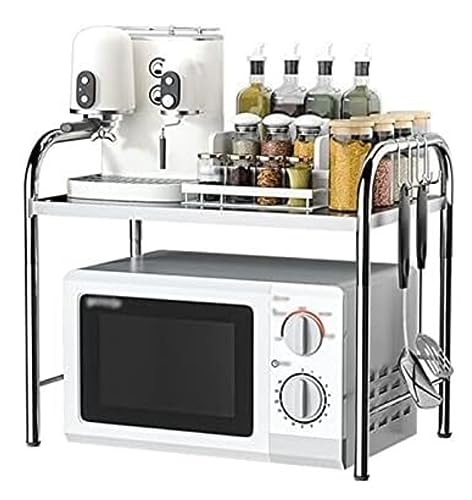 Support à micro-ondes de table pour enlever le désordre et ranger le comptoir encombré