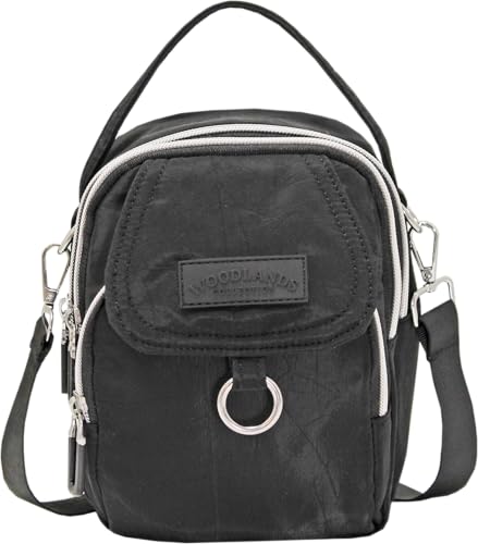 Sac à bandoulière en nylon femme idéal pour les balades et trajets urbains