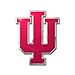FANMATS Indiana University Heavy Duty Aluminum Color Emblem