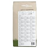 JUDYY Premium-Trockenhundefutter Adult Sensitive Lamb & Rice 15 kg, Hundefutter Trocken, Dog Food, Hundefutter Aufbewahrung