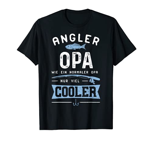Abuelo de pescar, como un abuelo normal, frases de pesca Camiseta