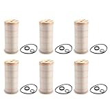 HXYBBGS 2020PM MD551 6PCS Diesel Fuel Filter Compatible with Racor 1000FG/1000F Replacement
