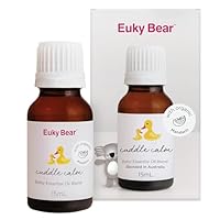 Euky Bear Cuddle Calm Baby Essential Oil Blend 15mL - Featuring Organic Mandarin and calming essential oils. A nurturing blend, carefully crafted to help calm restlessness in little ones (or for babies 3+ months.)