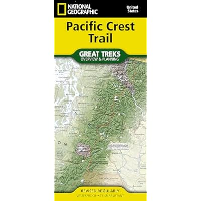 Pacific Crest Trail Planning & Overview Map