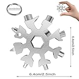 Zoom IMG-1 18 in 1 snowflake attrezzo