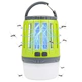 Asesino de insectos voladores - el anti mosquito electrique lampe, diseñado con bombillas UV de alta intensidad, es un repelente de insectos que no daña el medio ambiente. Los mosquitos serán atraídos y matados por una malla metálica cargada de alto voltaje extremadamente potente.