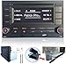 THEYAWWE Car Radio Audio Stereo RCN210 for VW Golf MK4 Passat B5 Old Polo USB MP3 AUX SD Build-in Bluetooth with CD Player + ISO Adapter with Canbus Simulator