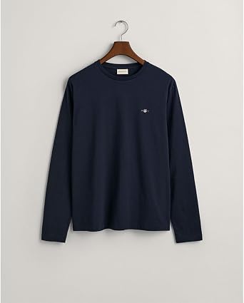 GANT Men's Reg Shield Ls T-Shirt T-Shirt