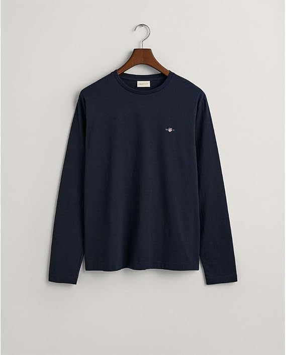 GANT Men's Reg Shield Ls T-Shirt T-Shirt