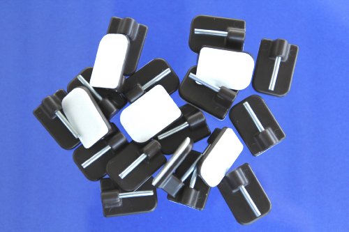 De-Plastik 1801 138 Ganci per Tendine 24 x 17 mm