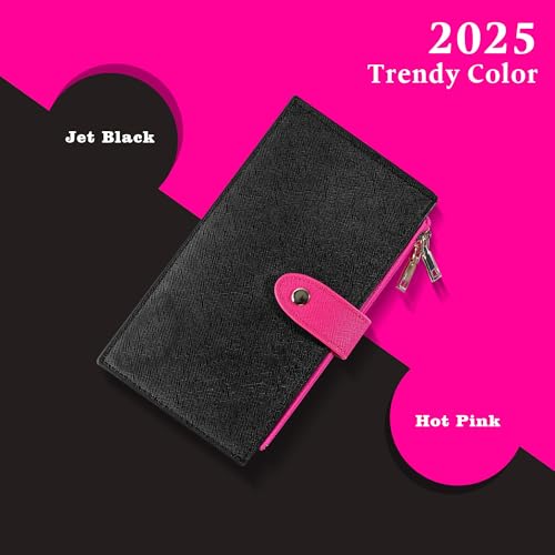 Image of Travelambo RFID Wallet Women Bifold Multi Card Wallet Case with Zipper Pocke Credit Card Holder for Women