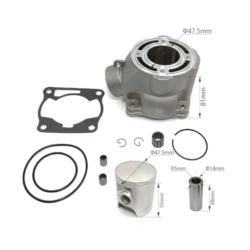 Kit de cilindro big bore YZ80 de 85CC para aumentar la compresión 3