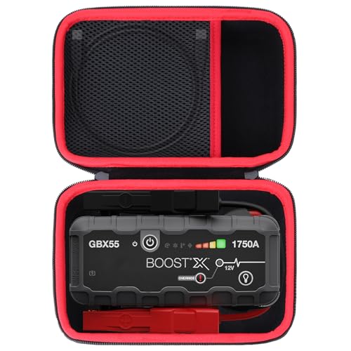 Lebakort Duro Caja Estuche Funda para Boost X GBX55 Arrancador de Batería de Litio de 1750A UltraSafe
