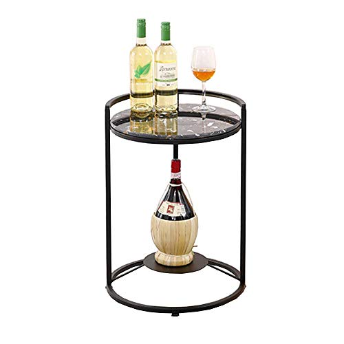 Home&Selected Furniture/Round Side Table Marble Coffee Table Corner Ta