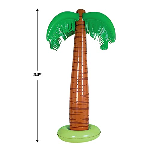 Palmier gonflable léopard 50001 de 4 pieds pour décoration de piscine - 3