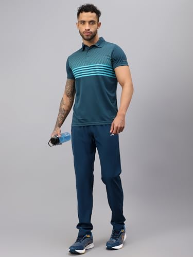 Image of VECTOR X OMT-258 Men's Water Printed Polo T-Shirt