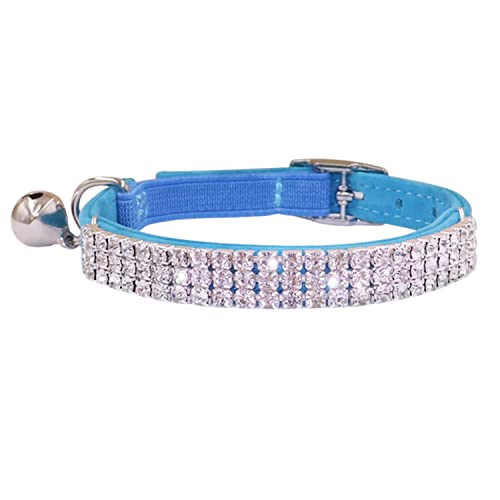 THAIN Rhinestones Cat Dog Collar