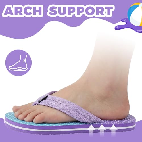 Image of WateLves Girls Flip Flops Toddler Boys Girls Non-Slip Sport Sandals for Beach Swim Pool(Little Kid /Big Kid)