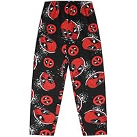 Marvel Pantalones de pijama de algodón Deadpool para hombre,