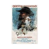 Quentin Tarantino Django Unchained Movies Western Film LeQuint Dickey Django Calvin Candie Art...