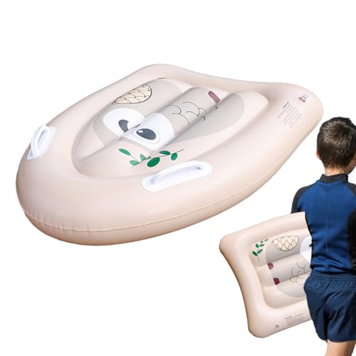 Tabla de surf inflable, tablas de cuerpo inflables, piscina de tabla de surf flotando con asas, juguete de playa para piscina portátil, juguete inflable de verano para niños