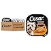 CESAR Soft Wet Dog Food Filets in Gravy Rotisserie Chicken Flavor, (24) 3.5 oz. Easy Peel Trays