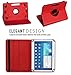 World biz 10 inch Tablet Case - Universal Stand Case Folio Cover Leather 360° Rotating Case Fits for Samsung Tab A7/A8, Tab A9 plus 11",iPad 9.7/10.2,iPad 10.9, Lenovo Tab M10, Fire HD 10 (Red)