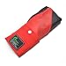 Odoland Picnic Blanket Compact Pocket Waterproof Lightweight blanket Mat perfect for Outdoor Camping Hiking Festival Travel park beach,100% Nylon (Red（4463inch）)
