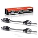 A-Premium Pair (2) Front CV Axle Shaft Assembly Compatible with Polaris Ranger 500/700/Crew 700/XP 700, 2008, Left and Right, Replace# 1332467