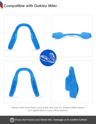 Image of BLAZERBUCK Replacement Nose Piece Nose Pads for Oakley Miter OX8154 Eyeglass