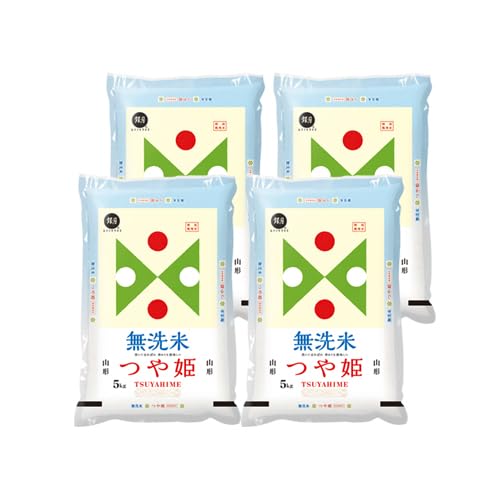 Amazon.co.jp: 【令和7年産】無洗米 山形県産 特別栽培米 つや姫 20kg