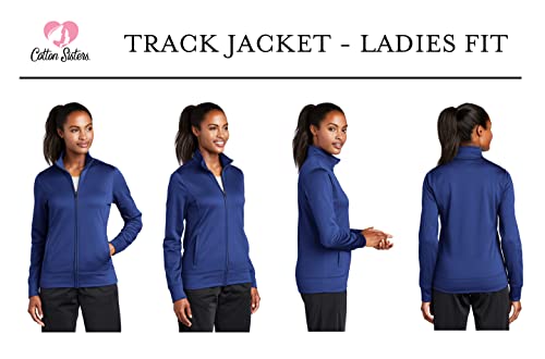 ER Nurse Custom Jacket - Ladies Sport-Wick Fleece NICU Nurse Track Jacket2