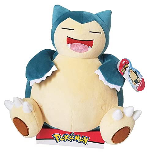 Pokémon PKW0102-30cm Plüsch - Relaxo, offizielles Plüsch