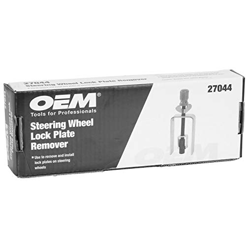OEM TOOLS 27044 Steering Wheel Lock Plate Remover, Extended Yoke Depress Lock Plates to Allow for Removal of Snap Rings Retaining Lock Plate in GM and Chrysler Vehicles