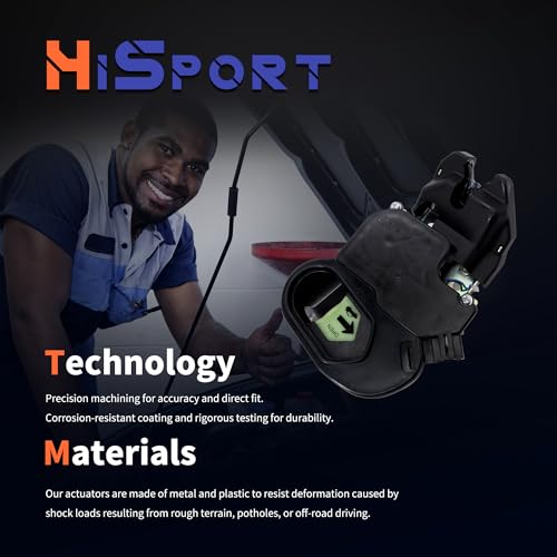 Image of HiSport 74851SNAA22 Door Lock Actuator Rear Liftgate - Tailgate Latch Assembly Compatible with Honda Civic 2006 2007 2008 2009 2010 2011