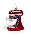 Old World Christmas Kitchen Stand Mixer Appliance Mouth Blown Glass Ornament