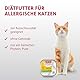 animonda INTEGRA PROTECT Sensitive Pute Pur (16 x 100 g), Katzen Diätfutter bei Futtermittelallergie, sensitives Katzenfutter für allergische Katzen, Katzennassfutter ohne Getreide