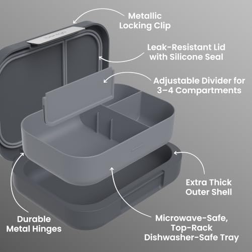 Image of Bentgo Modern Adult Bento Lunch Box with 3-4 Compartments