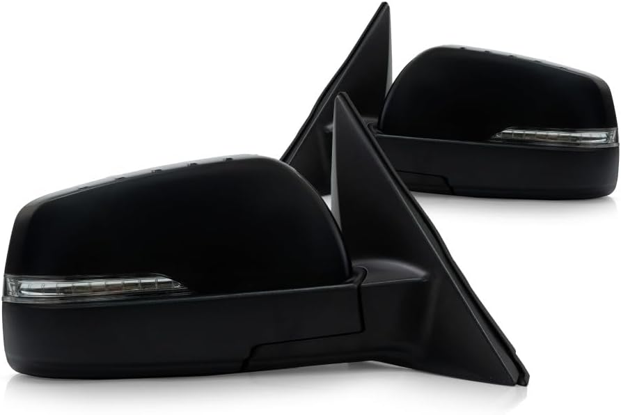 For Kia Soul 2012 2013 Door Mirror Driver and Passenger Side | Pair | Power | Heated | Replacement For 876102K831 | KI1320164