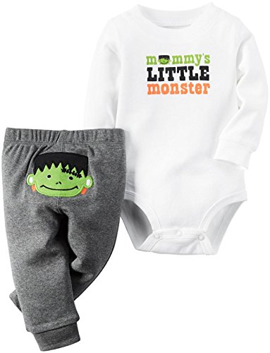 Image of Carter's Baby Boys 2 Pc Sets, Heather, 9 Months
